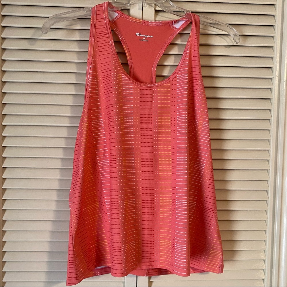 Champions orange tank top
